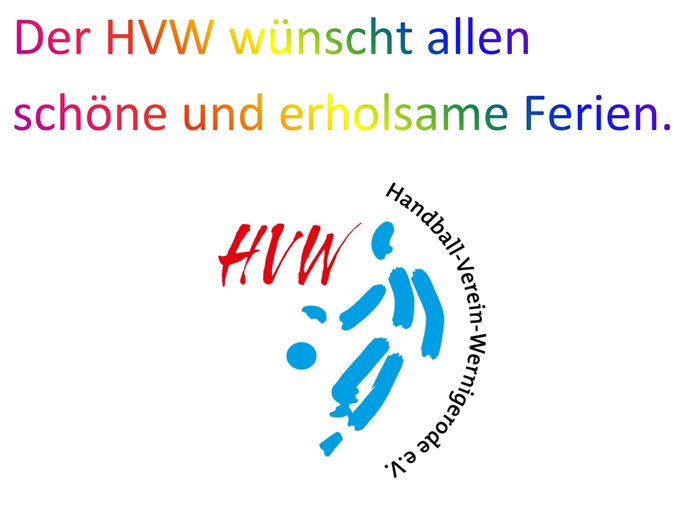 Ferienbeginn auch beim HVW